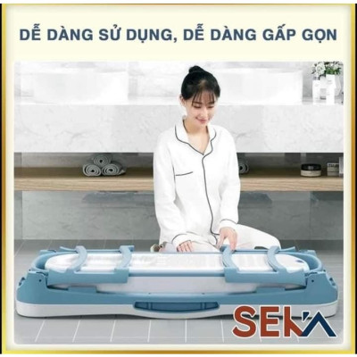 Bồn Tắm Gấp Gọn Thông Minh Seka SK01 - Hàng Chính Hãng