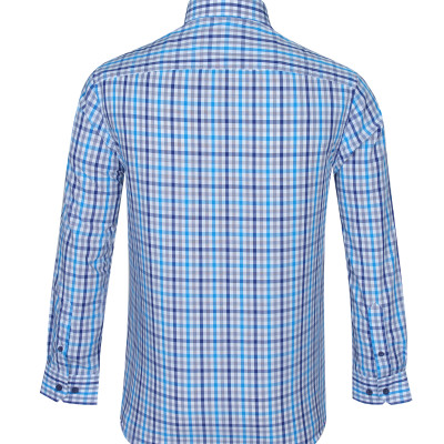 Áo sơ mi nam tay dài form suông Khatoco A1MD398T1-CNCR273-2502-D
