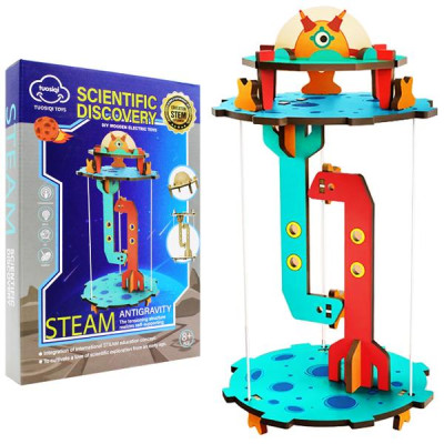 Đồ Chơi Giáo Dục Stem - Antigravity - Mô Phỏng Không Gian Phi Trọng Lực, Nguyên Lý Phản Lực, Cân Bằng Trọng Lực - Tuosiqui Toys 3029 (4075A) (26 Mảnh Ghép)