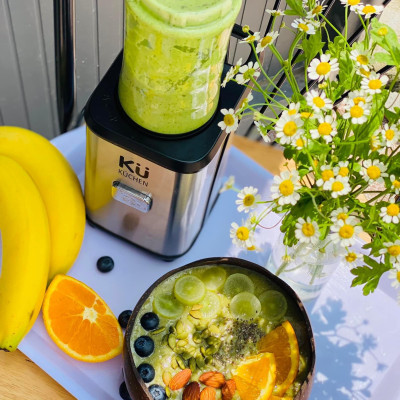 Máy xay sinh tố mini KUCHEN MB1212 - Hàng Chính Hãng