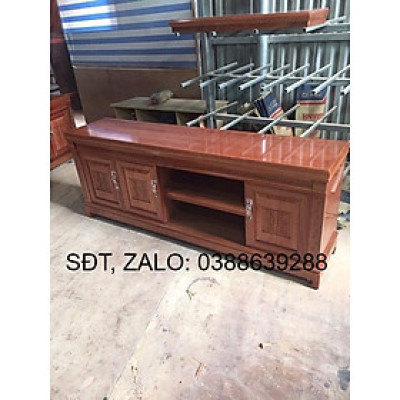 Kệ tivi gỗ tự nhiên 1m2 1m4 1m6 1m8 2m 2m2 2m4 phòng khách phòng ngủ