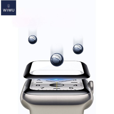 Dán Cường Lực Apple Watch WIWU Ivista Dành Cho Đồng Hồ Có Chức Năng Chống Cháy Nổ, Chống Va Đập Và Chống Bụi - Hàng Chính Hãng