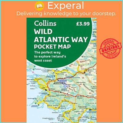 Sách - Wild Atlantic Way Pocket Map - The Perfect Way to Explore Ireland