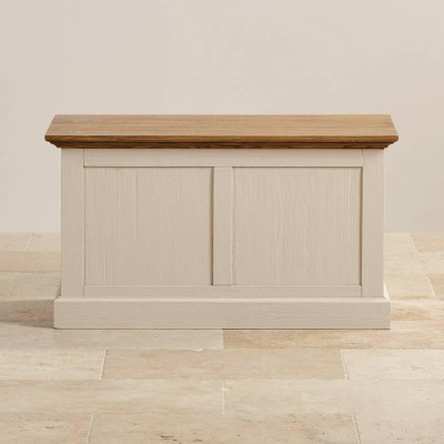 Rương Seychelles Gỗ Sồi Ibie BSW0SEYO - Trắng (95 x 50 cm)