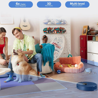 Robot Hút Bụi Lau Nhà Roborock Q10 VF Công Nghệ Lau Rung, Lực Hút 10.000 Pa - Hàng Chính Hãng