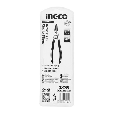KÌM MỞ PHE VÒNG TRONG MŨI THẲNG INGCO HCCP261803 - HÀNG CHÍNH HÃNG