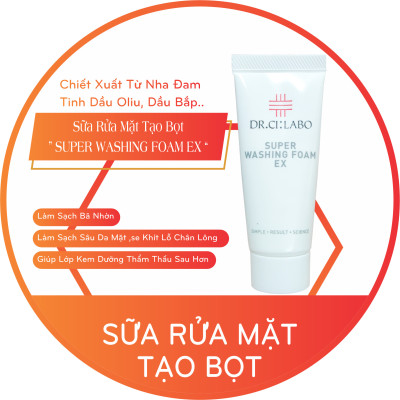 Bộ Sản Phẩm Dưỡng Da Cơ Bản Giúp Tẩy Trang Dưỡng Ẩm Và Làm Trẻ Hóa Da Dr.Ci:Labo Moisturizing Skin Care Basic Set