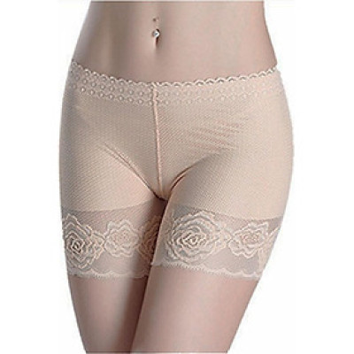 Combo 3 quần lót mặc trong váy thêu hoa ren co giãn thoải mái ( MÀU NGẪU NHIÊN ) (BO)