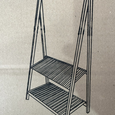 Kệ treo chữ A Vintage Juno Sofa Cao 1m5 x sâu 450 cm x rộng 1m2