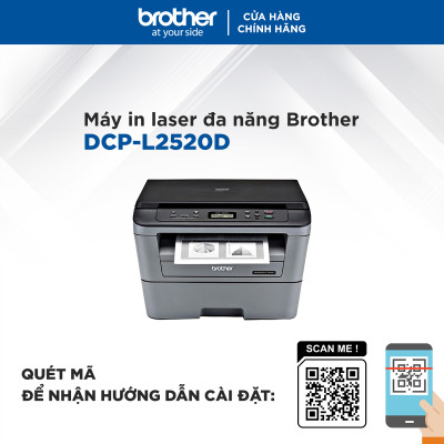 Máy In Laser Đa Năng Brother DCP-L2520D - Hàng Chính Hãng