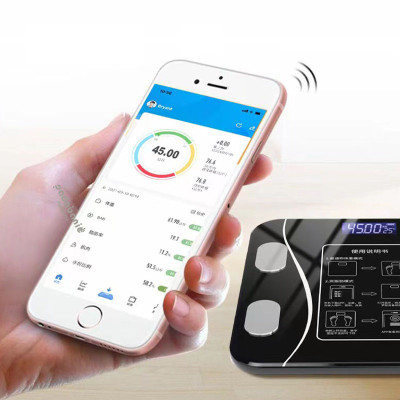 Cân Sức Khoẻ - Điện Tử Kết Nối Bluetooth Thông Minh Đo Lượng Mỡ Cơ Thể - Tải Trọng 180kg Giao Màu Ngẫu Nhiên