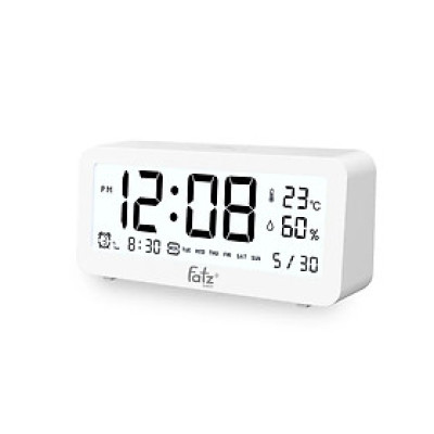 Nhiệt Ẩm Kế Điện Tử Đa Năng Trong Nhà Kiêm Đồng Hồ Báo Thức Cho Bé Senmax 1 – FB8826WS