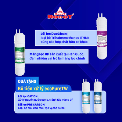 Máy Lọc Nước Điện Giải Ion Kiềm ROBOT ionMega 117 - Hàng Chính Hãng
