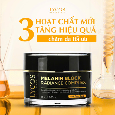 Kem Nám Đêm MELANIN BLOCK LYCOS, Kem Nám Lycos - Phiên bản nâng cấp : giảm thâm nám tàn nhang, dưỡng trắng da. hiệu quả lên đến 99%