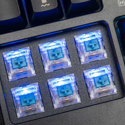 Bàn phím cơ chơi game có dây E-DRA EK3104L - Led Rainbow - E-Dra Switch - Kết nối USB - Hàng chính hãng