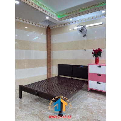 Giường sắt hộp Tân Cổ Điển 1M6X2M - ĐẠI THÀNH