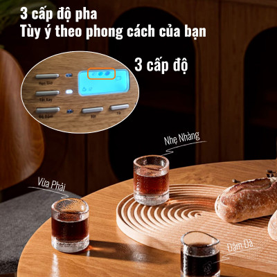 Máy Pha Cà Phê CF06 Tự Động Vừa Xay, Vừa Pha 2 Trong 1, Từ 2-12 Cốc/Lần, Hẹn Giờ Pha Thông Minh, Cối Xay Cafe Lưỡi Nón Độ Đồng Nhất Cao, Hàng Chính Hãng