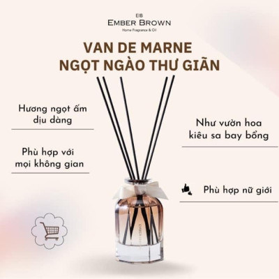 TINH DẦU NƯỚC HOA EMBER BROWN - HƯƠNG VANde MARNE