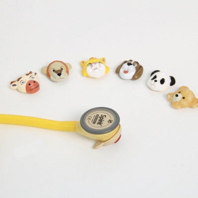 Ống nghe nhi khoa 1 mặt Spirit CK-F601PF với nhiều hình dáng con vật dễ thương | BH 12 tháng