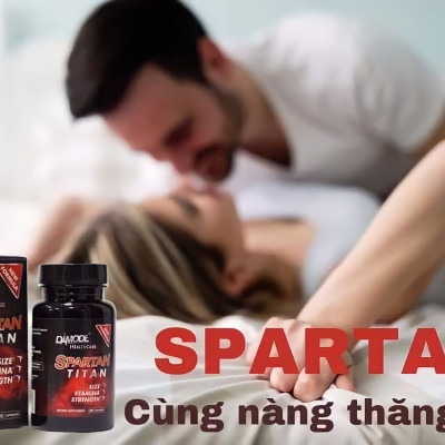 Thực phẩm chức năng hỗ trợ tăng cường sức khỏe nam giới Spartan Titan Damode lọ 30 viên