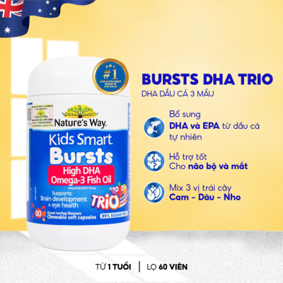 Viên Nhai DHA Cho Bé Nature