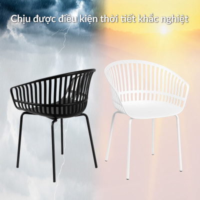 Ghế nhựa quán cà phê Morica - 395209