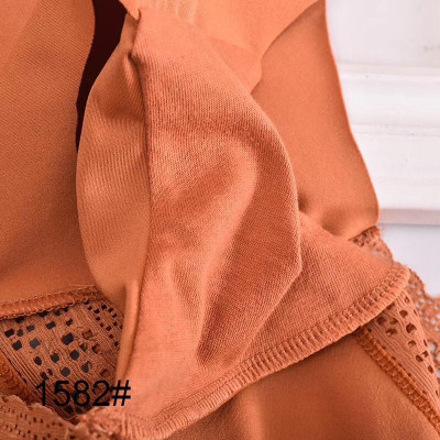 COMBO 5 QUẦN THUN LƯNG CAO PHỐI REN CÓ NƠ 1582