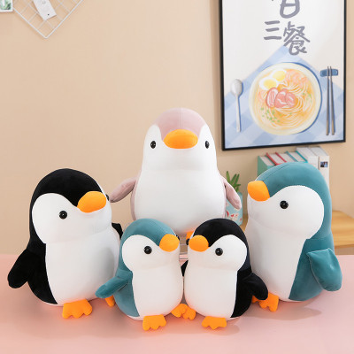 Gấu Bông Chim Cánh Cụt Mập Mềm Mịn Dễ Thương Mẫu Mới (25cm--->45cm) Vải Miniso 4 Chiều Co Giãn Êm Ái, Hàng Cao Cấp An Toàn Cho Trẻ Nhỏ