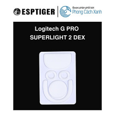 Feet chuột PTFE ESPTiger ICE V2 dành cho chuột Logitech G Pro X Superlight 2 DEX (1 bộ) - Hàng Chính Hãng