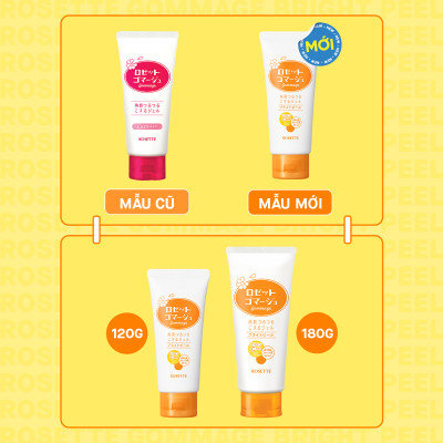 Tẩy Tế Bào Chết Rosette Dưỡng Sáng Da Gommage Bright Peel 180G