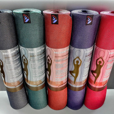 Thảm Yoga Chống Trượt Cao Su Thiên Nhiên PRO-CARE - Đạt Chứng Nhận SGS Thảm Tập An Toàn Sức Khỏe