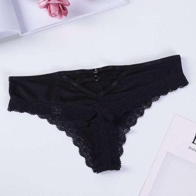 Quần Lót Nữ Lọt Khe Thun Lạnh Viền Ren Vicky 1206 – Mỏng Mịn, Không Lộ Viền