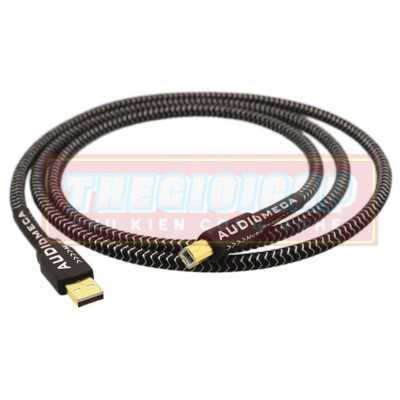 ROGTZ Dây USB AUDIOMECA MẠ BẠC Dài 1,5m - Hàng Nhập Khẩu
