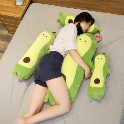 Gối ôm trái bơ dài, quả bơ dài siêu mềm mịn đáng yêu (50cm--->110cm) vải miniso mềm mịn êm ái - Thú bông trái bơ, quả bơ dài dễ thương