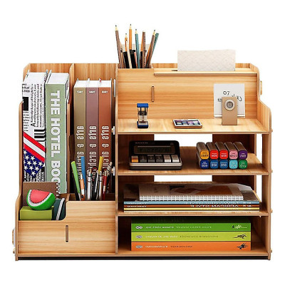 Kệ Đựng Hồ Sơ Khay Đựng Tài Liệu Giá Sách Để Bàn Chất Liệu Bền Đẹp Cho Bàn Làm Việc Gọn Gàng Sang Trọng Hơn Giao Màu Ngẫu Nhiên