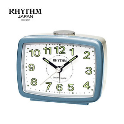 Đồng hồ Rhythm CRE222NR04 Kt 9.1 x 7.2 x 4.4cm, 95g. Vỏ nhựa. Dùng Pin.