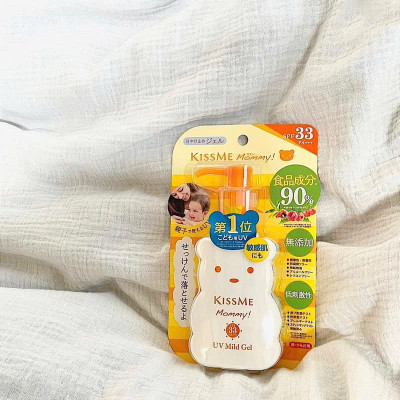 Kem Chống Nắng Dành Cho Bé Từ 06 Tháng Và Người Có Làn Da Nhạy Cảm Kissme Mommy (Chai 100 G)