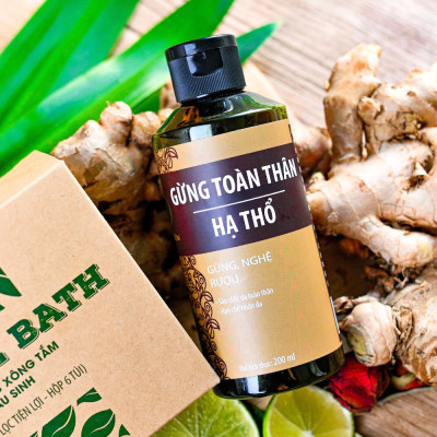 Gừng toàn thân hạ thổ giữ ấm cơ thể, lưu thông khí huyết, giảm đau nhức Wonmom 200ml
