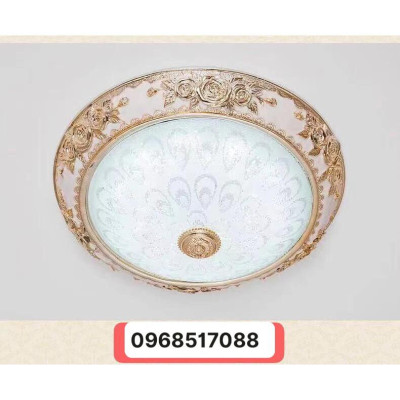 ĐÈN ỐP TRẦN KIỂU CỔ ĐIỂN , ĐÈN ỐP SẢNH, ỐP HÀNH LANG  PHI 350MM - 3 CHẾ ĐỘ ÁNH SÁNG