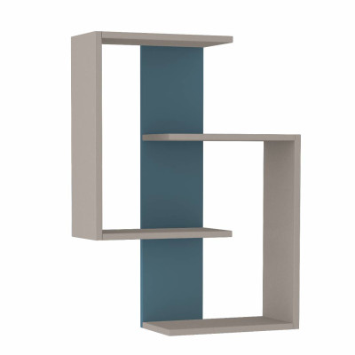 Kệ gỗ trang trí phòng khách gia đình SMLIFE Wendy