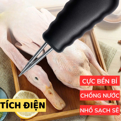 Máy Nhổ Lông Gà Vịt Tích Điện Cầm Tay Cao Cấp: Động Cơ Kép, Siêu Tiện Lợi