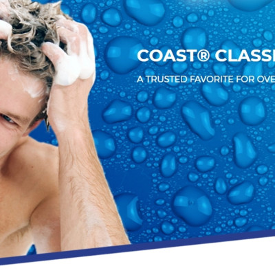 Sữa Tắm Gội Coast Classic Scent Vòi Dành Cho Nam 946ml - USA