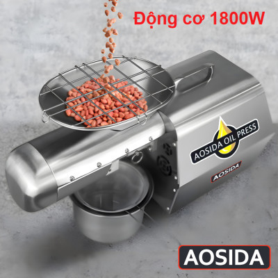 Máy Ép Dầu Nóng-Lạnh WF-J168 AOSIDA Thương Hiệu Cao Cấp Anh Quốc, 1800W, Ép 5-8kg/giờ - Hàng Nhập Khẩu (Bảo Hành 12 Tháng)