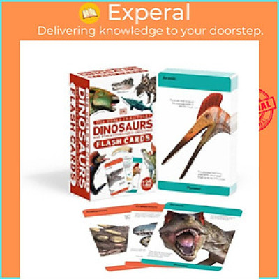 Sách - Our World in Pictures Dinosaurs and Other Prehistoric Creatures Flash Cards by DK (UK edition, paperback)