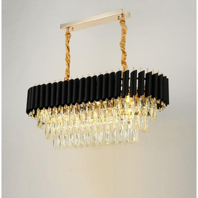 Đèn thả mâm XIOPA pha lê kiểu dáng sang trọng trang trí nội thất hiện đại - (101).