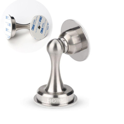Bộ chặn cửa nam châm chống va đạp inox 304 mẫu dán Hobby Home Decor CC1