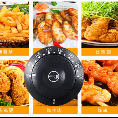 Bếp Chiên Nhúng Điện Cao Cấp ABG Dung Tích 6L, Ngăn Chứa Dầu Có Van Xả , Dùng Để Chiên Thức Ăn - Hàng Chính Hãng 