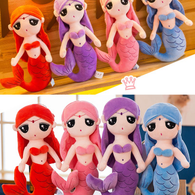 Thú bông nàng tiên cá tuyệt đẹp cho bé, người cá siêu hot cao cấp (30cm--->50cm) hàng xịn cao cấp loại 1, an toàn cho trẻ nhỏ