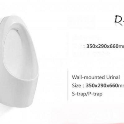 TIỂU NAM Treo Tường Nhấn cơ cao cấp GROVES 502 (70 cm)