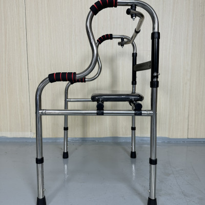 Khung tập đi tích hợp ghế ngồi hoặc bô vệ sinh, tiện dụng, chắc chắn, điều chỉnh được độ cao, chính hãng Nikita